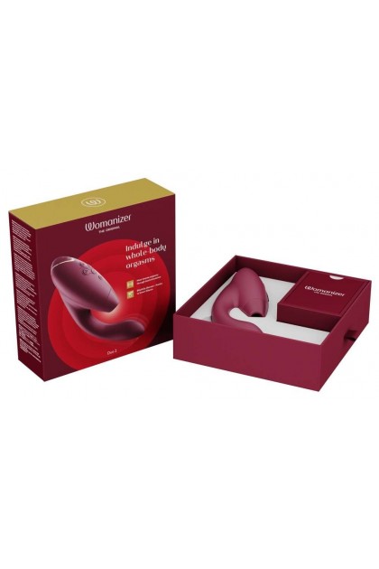 Stimulateur womanizer duo 2 - ROUGE - Love Shop Avenue