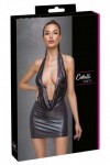 Robe courte aux reflets argentés scintillants  - M