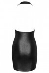Robe courte aux reflets argentés scintillants  - XL