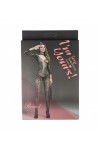 BODYSTOCKING NOIR 606A - RIMES - S/M/L