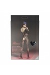 BODYSTOCKING NOIR 606A - RIMES - S/M/L