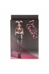 BODYSTOCKING NOIR 7094 - RIMES - S/M/L