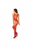 Bodystocking rouge n122 - OBSESSIVE - S/M/L - Love Shop Avenue