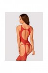 Bodystocking rouge n122 - OBSESSIVE - XL/XXL - Love Shop Avenue