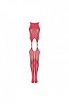 Bodystocking rouge n122 - OBSESSIVE - XL/XXL - Love Shop Avenue