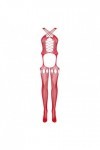 BODYSTOCKING ROUGE G313 - OBSESSIVE - S/M/L