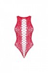 BODY OUVERT ROUGE B120 TEDDY - OBSESSIVE - S/M/L