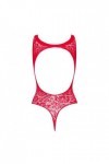 Body ouvert rouge b120 teddy - OBSESSIVE - S/M/L - Love Shop Avenue
