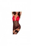 Nuisette indiana noir et rouge - S/M - Love Shop Avenue