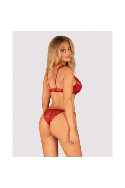 Ensemble de lingerie 2 pièces rouge lonesia - S/M - Love Shop Avenue