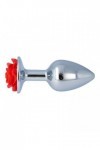 Plug bijou métallique nº 25 - ROSE ROUGE - S - Love Shop Avenue