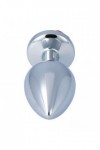 Plug bijou métallique nº 26 - ROSE ROUGE - M - Love Shop Avenue