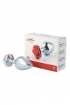 Plug bijou métallique nº 26 - ROSE ROUGE - M - Love Shop Avenue
