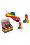 Sucette penis candy lollipop rainbow - Love Shop Avenue