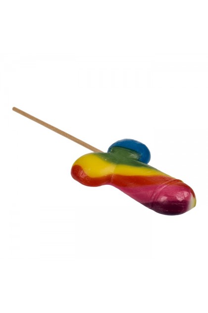 Sucette penis candy lollipop rainbow - Love Shop Avenue