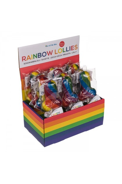 Sucette penis candy lollipop rainbow - Love Shop Avenue