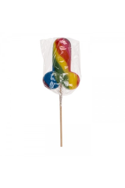 Sucette penis candy lollipop rainbow - Love Shop Avenue