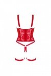 Corset rouge avec string belovya - XL/2XL - Love Shop Avenue