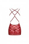 Nuisette rouge 860-CHE-3 - OBSESSIVE - L/XL - Love Shop Avenue