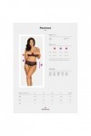 Ensemble de lingerie ouvert 2 pièces noir pearlove set - M/L