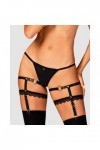 Jarretelles noires a769 garters - OBSESSIVE - O/S - Love Shop Avenue