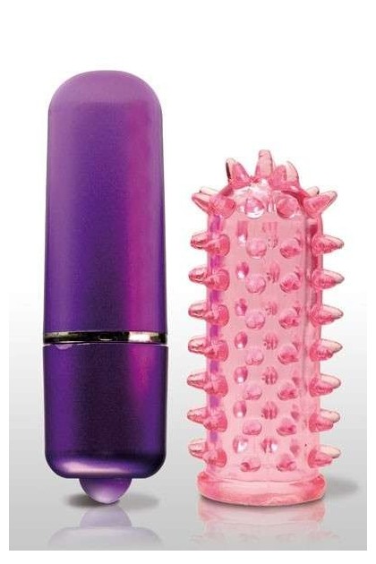 Coffret mini vibro + gaine - VIOLET - Love Shop Avenue