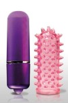COFFRET MINI VIBRO + GAINE - VIOLET