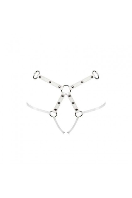 Harnais string blanc a758 bottom harness - OBSESSIVE - S/M/L