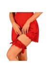Jarretière rouge amor cherris garter - OBSESSIVE - O/S