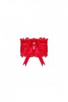 Jarretière rouge amor cherris garter - OBSESSIVE - O/S