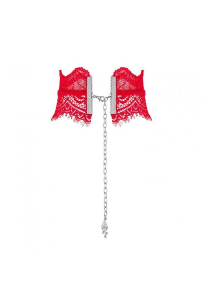 Tour de cou rouge bergamore choker - O/S - Love Shop Avenue