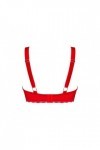 Soutien-GORGE ROUGE BELOVYA - OBSESSIVE - XS/S - Love Shop Avenue