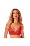 Soutien-GORGE ROUGE BELOVYA - OBSESSIVE - XS/S - Love Shop Avenue