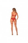 Soutien-GORGE ROUGE BELOVYA - OBSESSIVE - XS/S - Love Shop Avenue