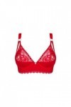 Soutien-GORGE ROUGE BELOVYA - OBSESSIVE - M/L - Love Shop Avenue