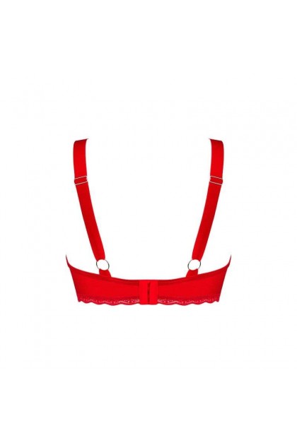 Soutien-GORGE ROUGE BELOVYA - OBSESSIVE - M/L - Love Shop Avenue
