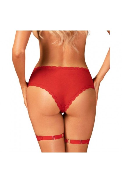 Culotte jarretière  belovya garter panties - OBSESSIVE - XS/S