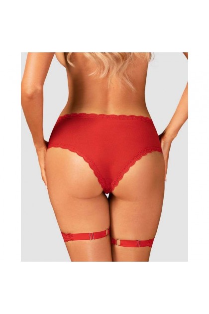 Culotte jarretière  belovya garter panties - OBSESSIVE - M/L