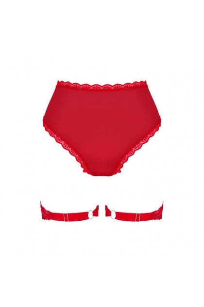 Culotte jarretière  belovya garter panties - OBSESSIVE - XL/2XL
