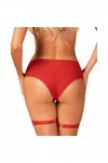 Culotte jarretière  belovya garter panties - OBSESSIVE - XL/2XL