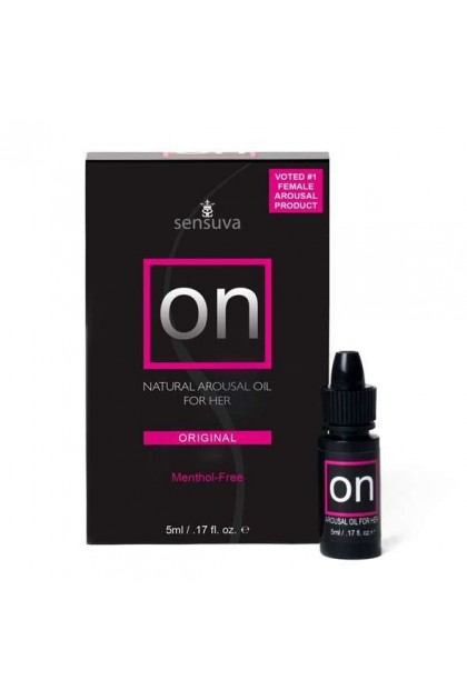Huile d'excitation on™ for her arousal oil original 5ml