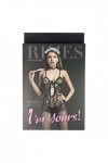 Bodystocking noir 7010a+ rimes - S/M/L - Love Shop Avenue