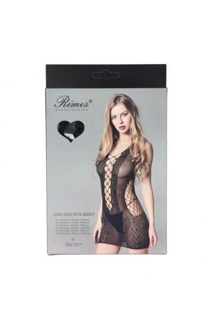 Mini robe noire 7117 - RIMES - S/M/L - Love Shop Avenue