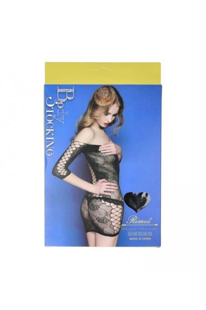 Mini robe noire 7043 - RIMES - S/M/L - Love Shop Avenue