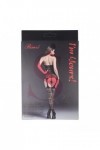 Bodystocking noir 7100 - RIMES - S/M/L - Love Shop Avenue