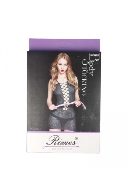 Mini robe noire 7021 - RIMES - S/M/L - Love Shop Avenue