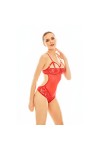 BODY DENTELLE ROUGE MYSTIQUE - S/M