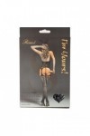 Bodystocking noir 7088 - RIMES - S/M/L - Love Shop Avenue
