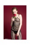 Bodystocking noir 7075 - RIMES - S/M/L - Love Shop Avenue