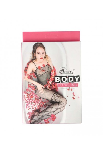 Bodystocking noir 7075 - RIMES - S/M/L - Love Shop Avenue